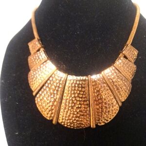 Copper Egyptian Hammered Style Neckless